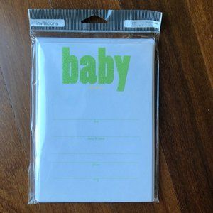 3/$15 Sparkle Baby Shower Invites 10 ct